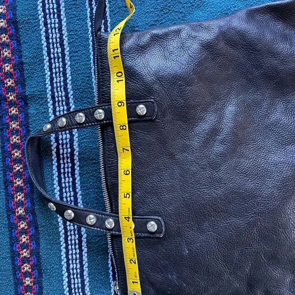 Free People Ellie Studded Black Leather Backpack - Picture 5 of 7